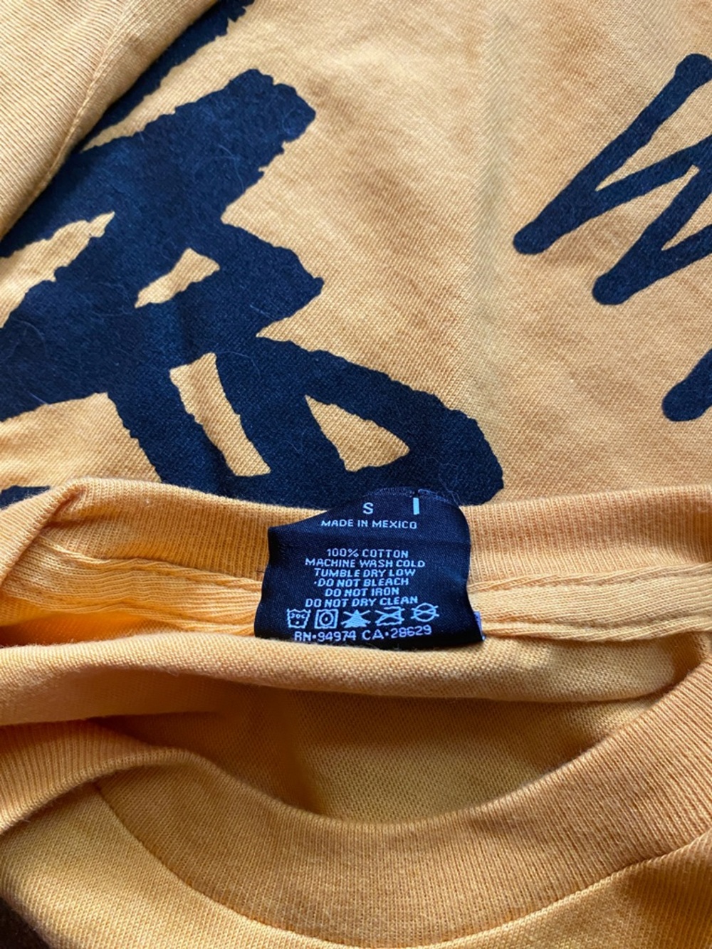 Stussy T Shirt new deadstock y2k Stüssy Guam Chapter size Small 🇬🇺 🆕 - Picture 7 of 8